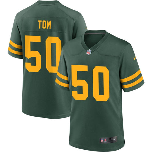 Zach Tom Green Bay Packers Nike Alternate Jersey - Green